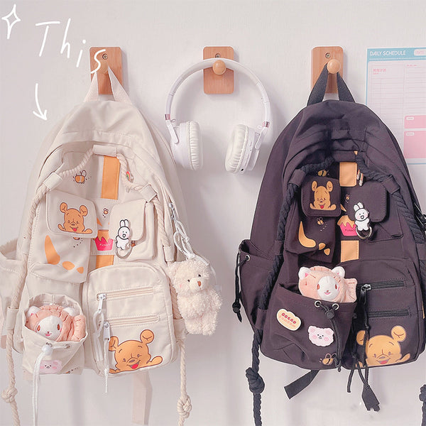 Cute Bear Backpack JK3154