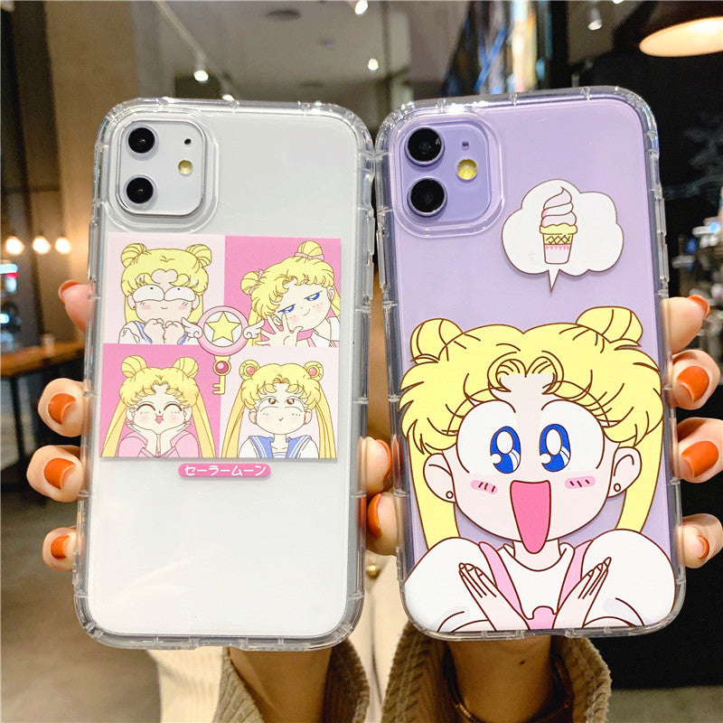 Sailormoon Phone Case for iphone7/7plus/8/8P/X/XS/XR/XS Max/11/11 pro/11 pro max JK1980