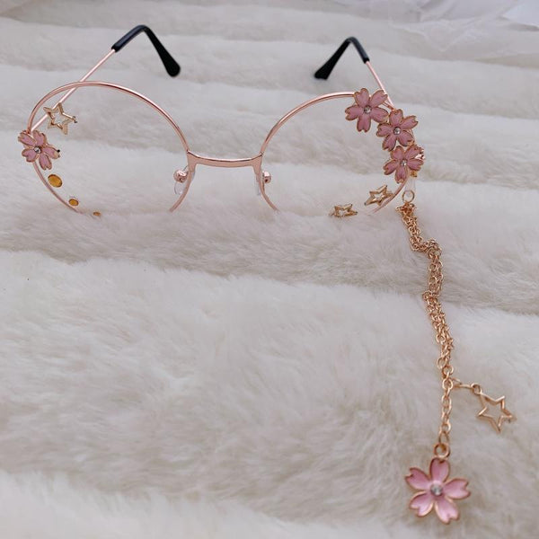 Fashion Lolita Sakura Glasses JK3108