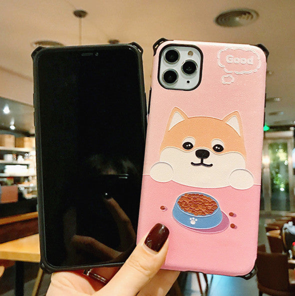 Lovely Dog Phone Case for iphone 6/6s/6plus/7/7plus/8/8P/X/XS/XR/XS Max/11/11 pro/11 pro max JK1906