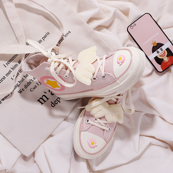 Fashion Sakura Canvas Shoes JK2323