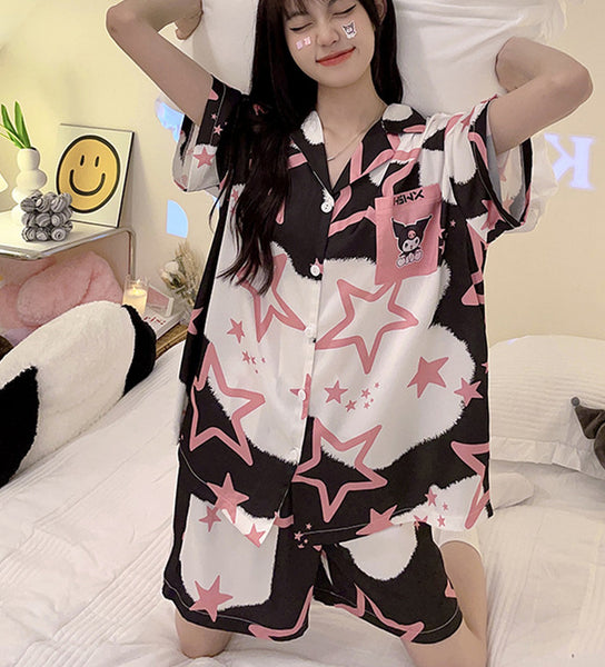 Fashion Anime Summer Pajamas Suit JK3496