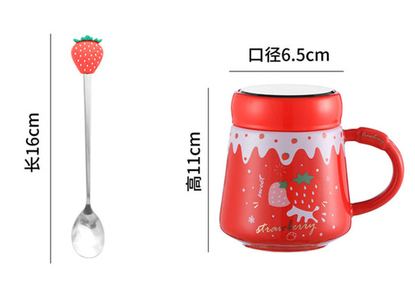 Sweet Strawberry Mug Cup JK2878