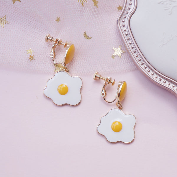 Fashion Eggs Earrings/Clips JK1985