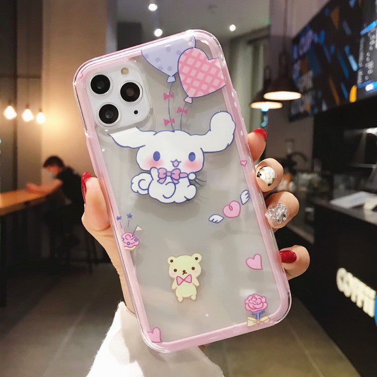 Cinnamoroll and Winnie Phone Case for iphone7/7plus/8/8P/X/XS/XR/XS Ma ...