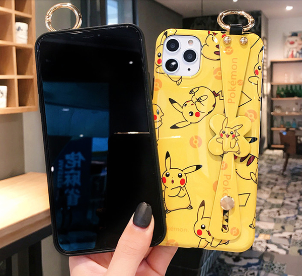 Cute Pikachu Phone Case for iphone 7/7plus/8/8P/X/XS/XR/XS Max/11/11 pro/11 pro max JK1893