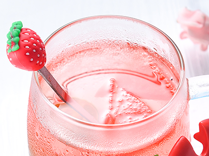 Sweet Strawberry Glass Cup JK2147