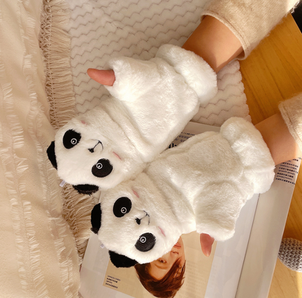 Kawaii Panda Gilrs Gloves JK3050
