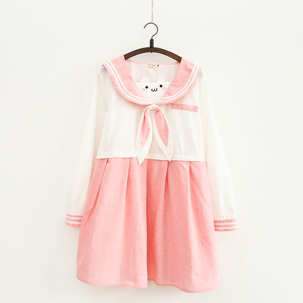 Kawaii Bear Girl One-piece Dress JK1247