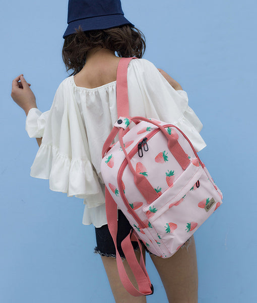 Fashion Strawberry Backpack JK2177