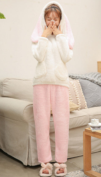Fashion Rabbit Ears Pajamas Suit JK1862