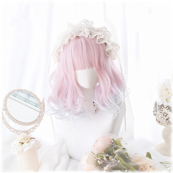 Pink Fashion Lolita Cosplay  Wig JK1494