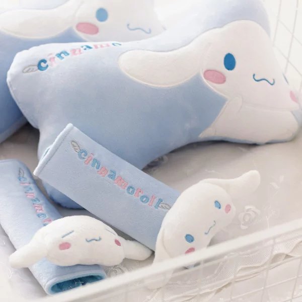 Lovely Cinnamoroll Car Pillow and Shoulder Pad JK1449