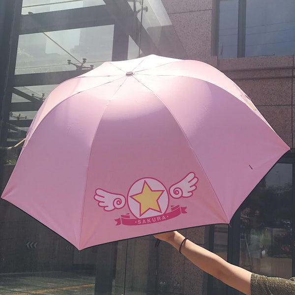 Sakura Folding Sun Umbrella JK1466