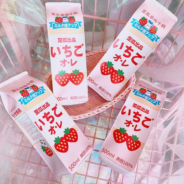 Strawberry Milk Stationery Bag  JK1467