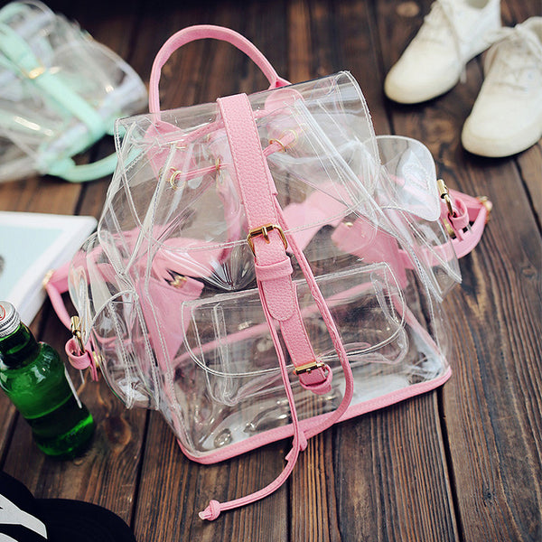 Transparent Jelly Backpack JK1874
