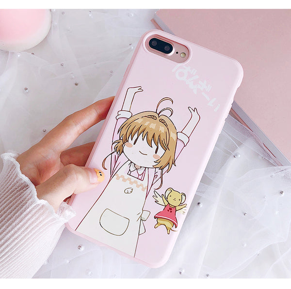 Pink Sakura Phone Case for iphone 6/6s/6plus/7/7plus/8/8P/X/XS/XR/XS Max JK1325