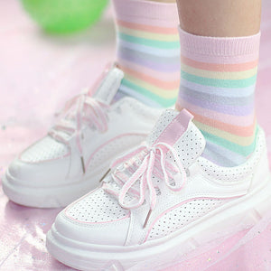 Lovely Rainbow Socks JK1943