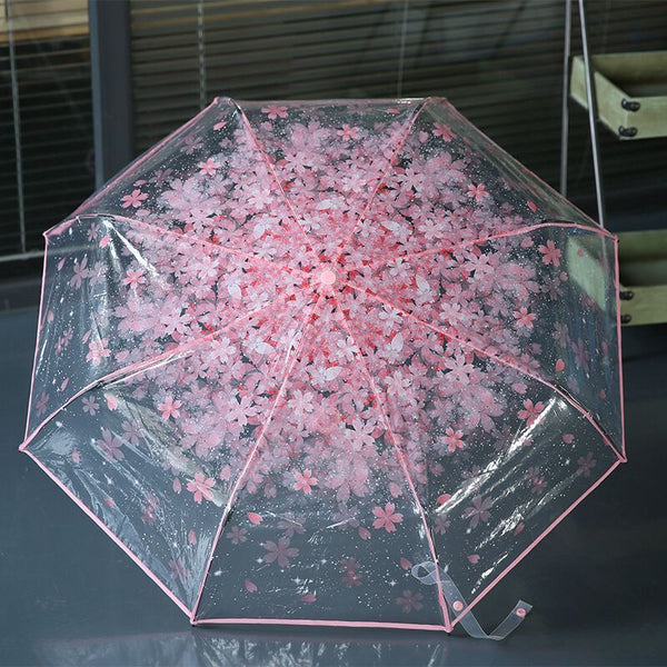 Sakura Flowers Folding Umbrella JK2667