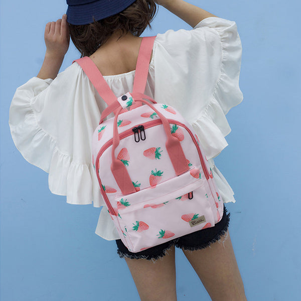 Fashion Strawberry Backpack JK2177
